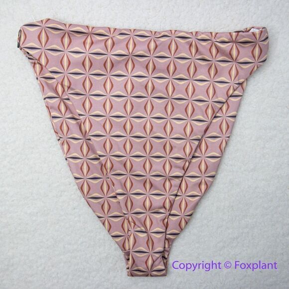 NEW Free people x Beth Richards Boheme chai geo bikini bottom, size S - Picture 2 of 10